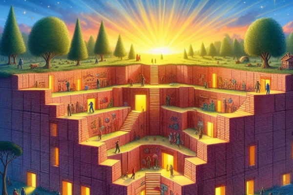 Os tijolos da felicidade Como os princípios moldam a nossa vida.